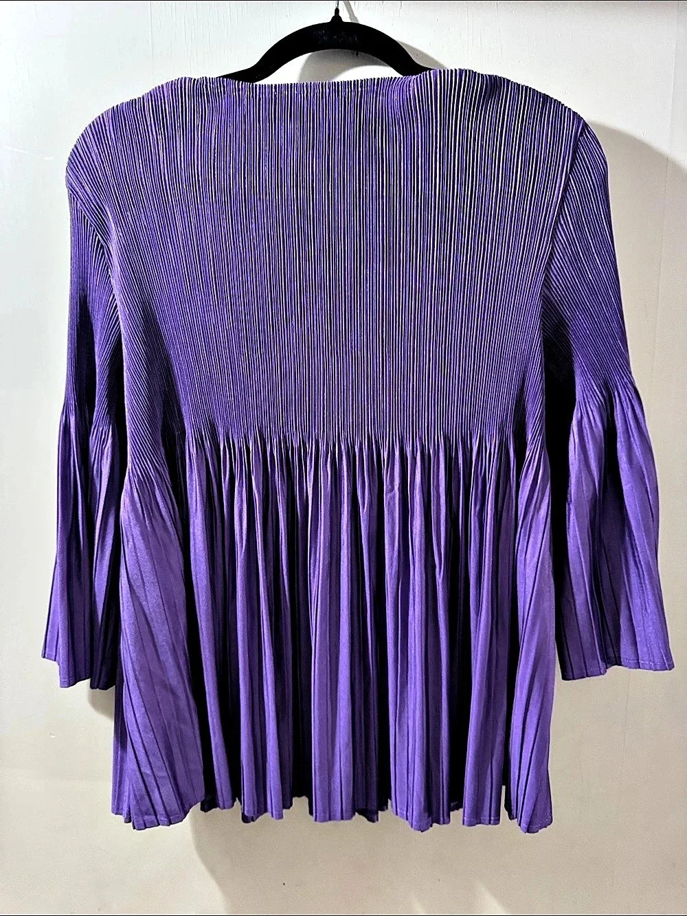 Unbranded Purple Pleated Floral Maxi Dress Set